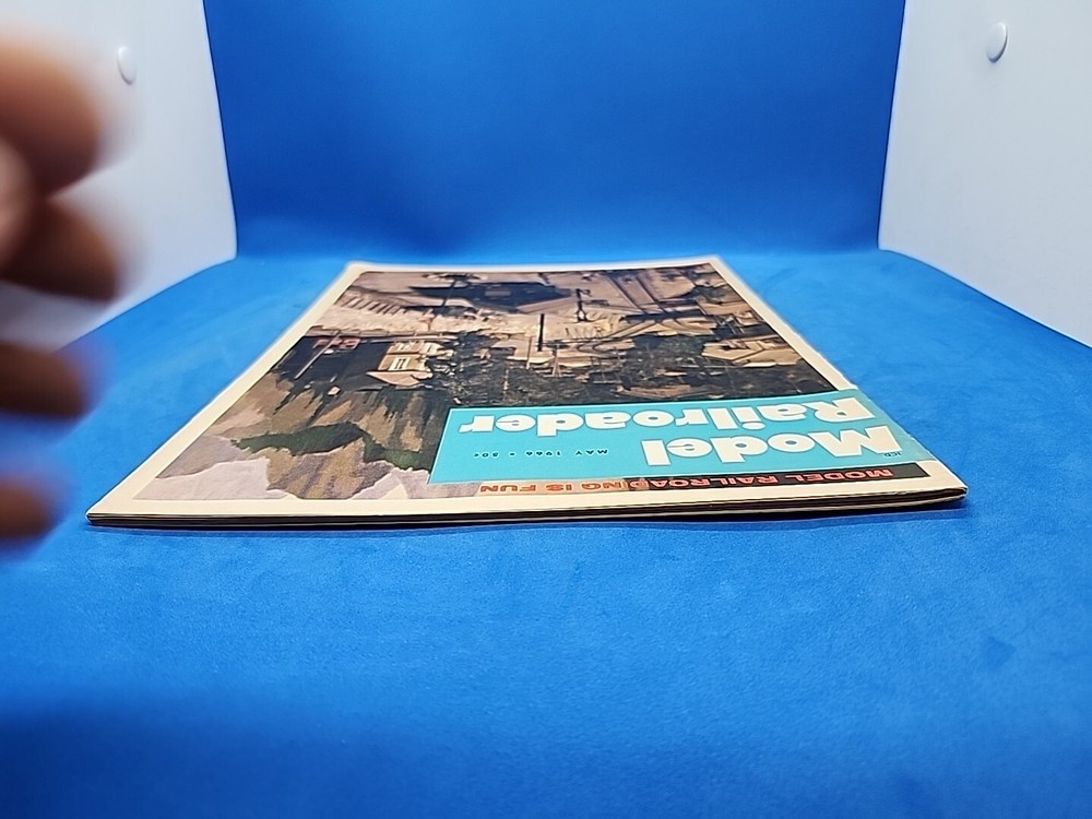 Model Railroader Magazine May 1966 Issue Vintage