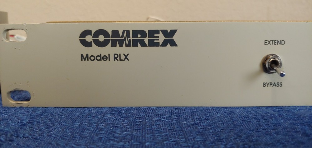 Vintage Comrex Model RLX Receiver/Decoder w/LA-8220