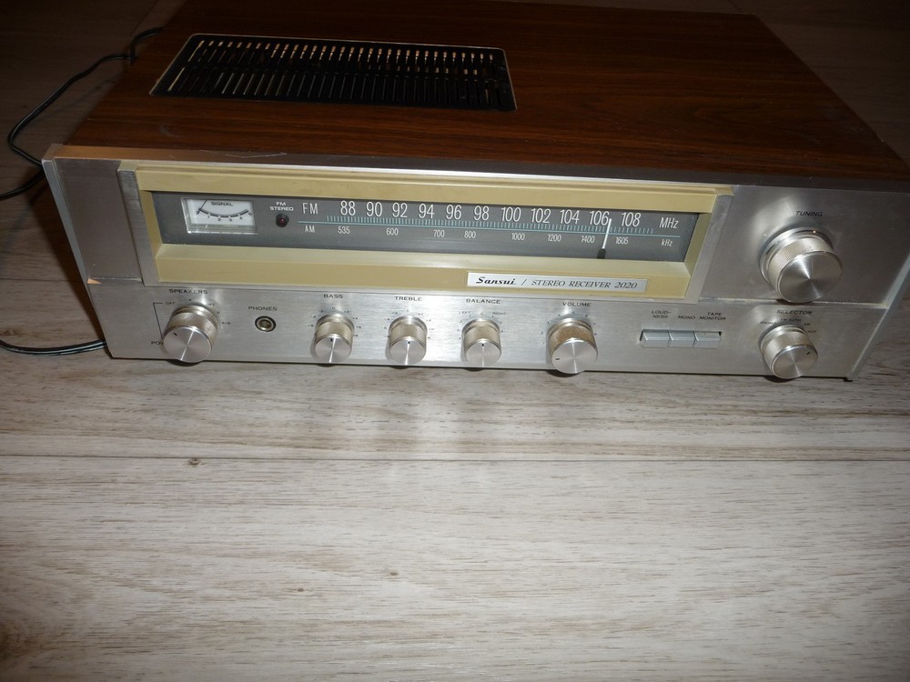Sansui 2020 Receiver UNTESTED AS IS