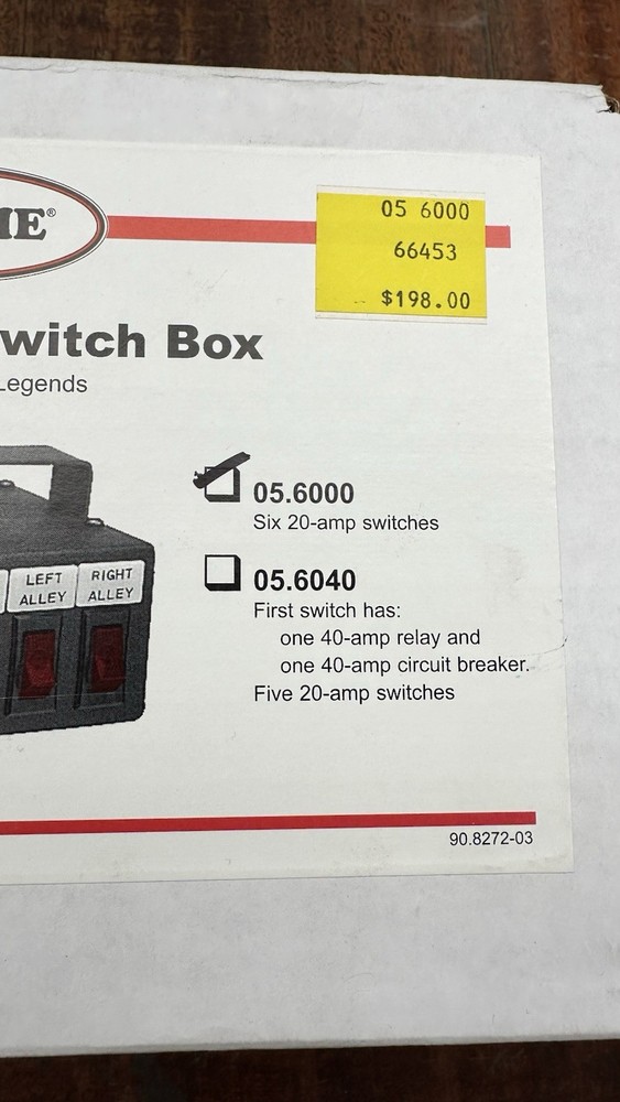 Sho-me 05.6000 Switch Box Six Function