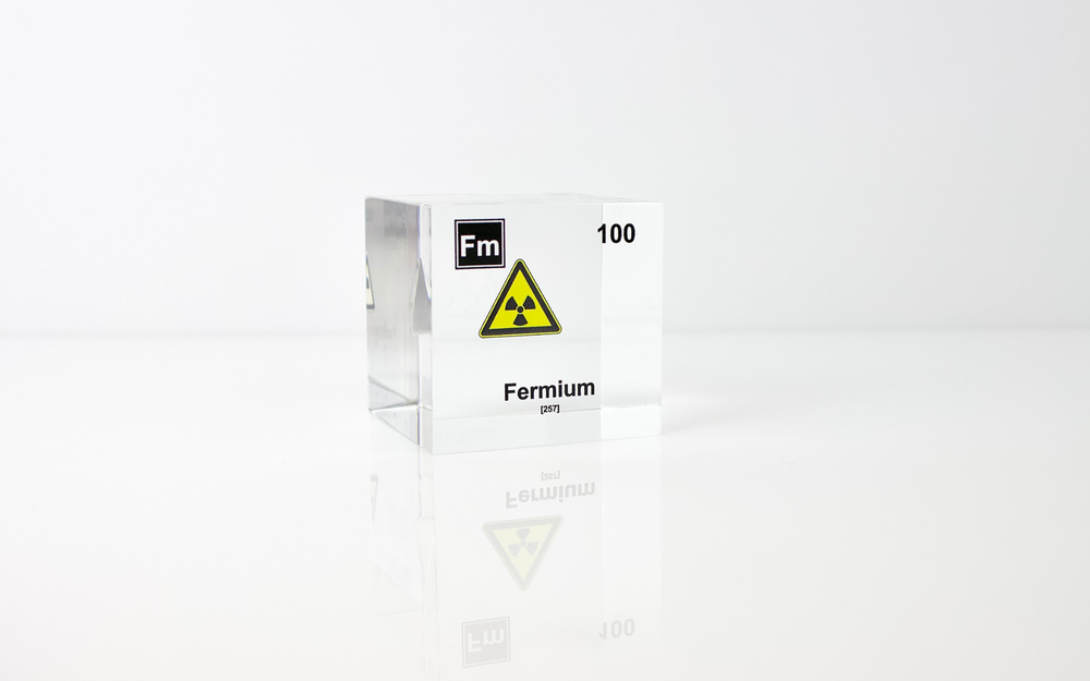 Fermium Element Cube