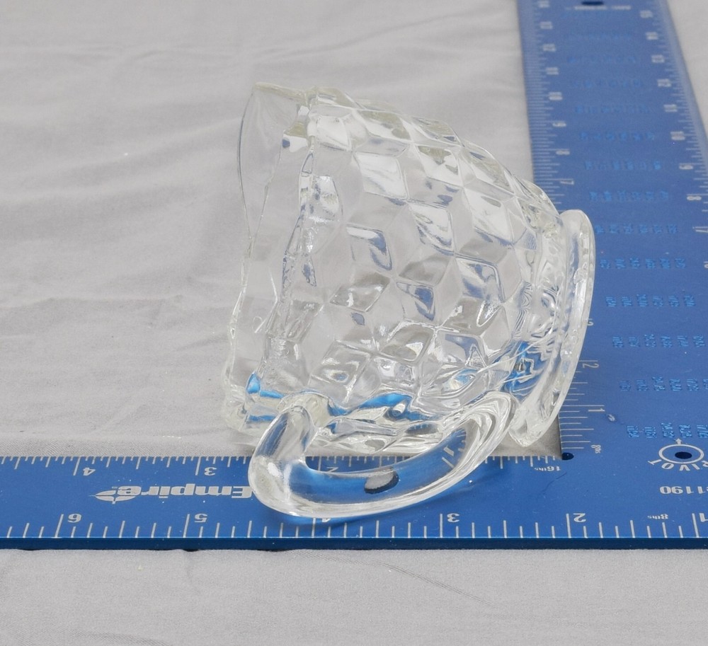 Vintage Jeannette ~ Cube Clear ~ Creamer ONLY