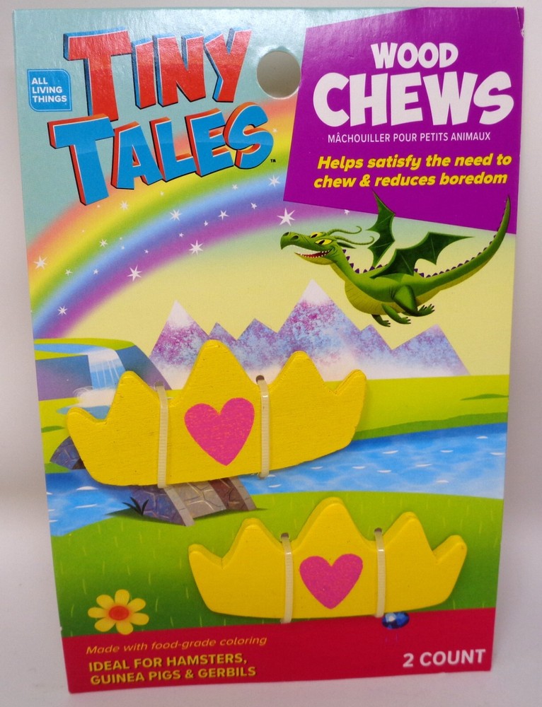 TINY TALES Wood Chews: Select From 5 (NEW)