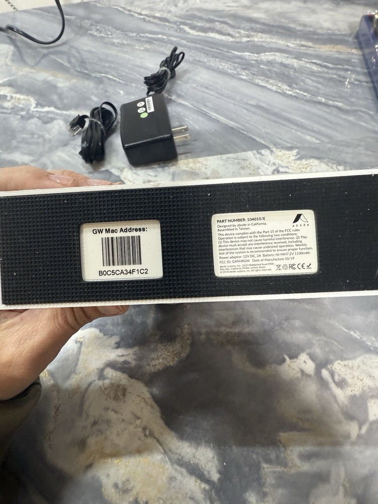 Adobe Security System 104010/E USB ETHERNET 12vDC