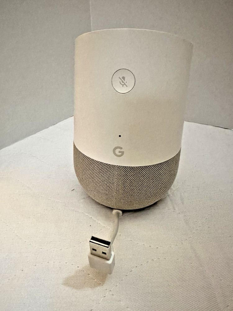 Google Home Smart Assistant Bluetooth speaker - White Slate (US)