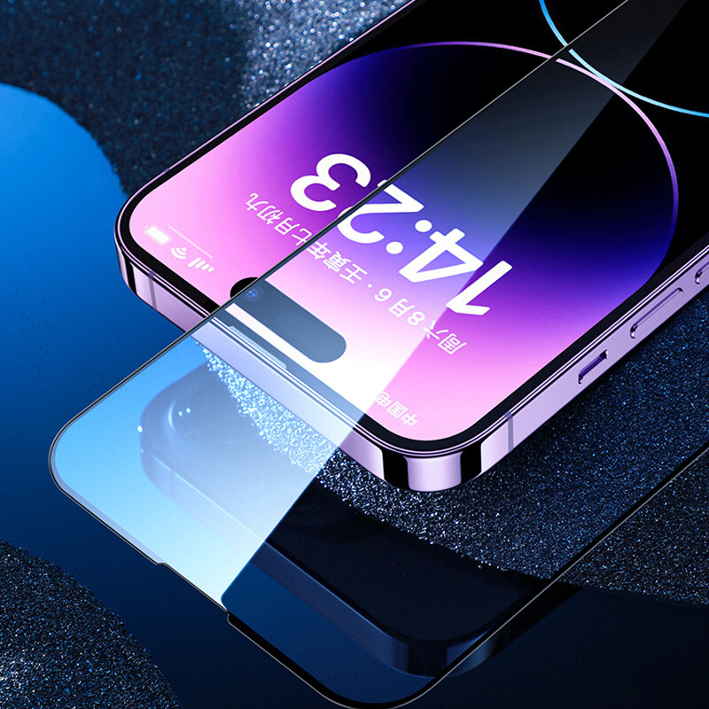 US 9D For iPhone 15 Pro Max Tempered GLASS Screen Protector