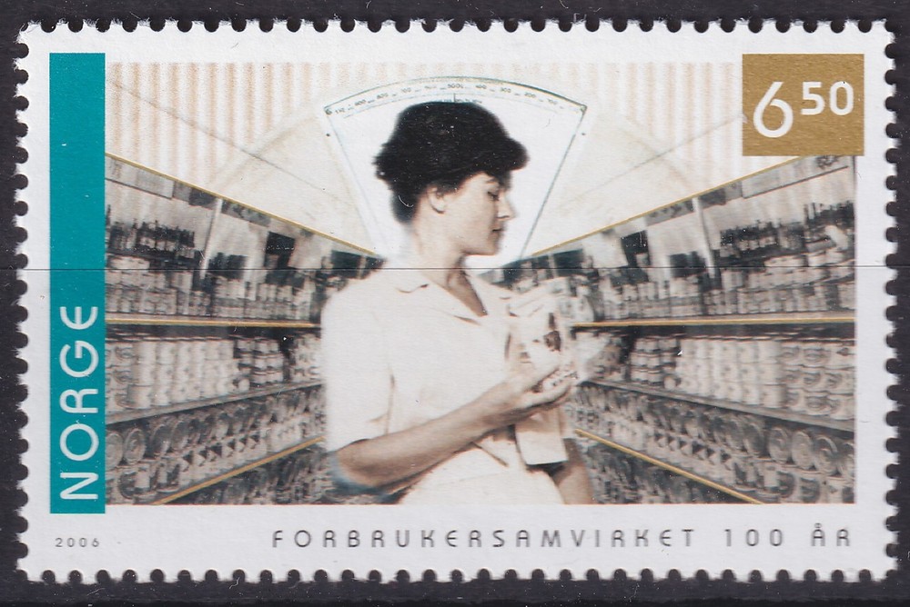 NORWAY . 2006 Consumer Cooperatives (1482) . Mint Never Hinged