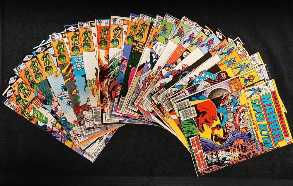 MARVEL COMICS MARVEL SUPER ACTION VINTAGE MULTIPLE ISSUES/COVERS AVAILABLE!