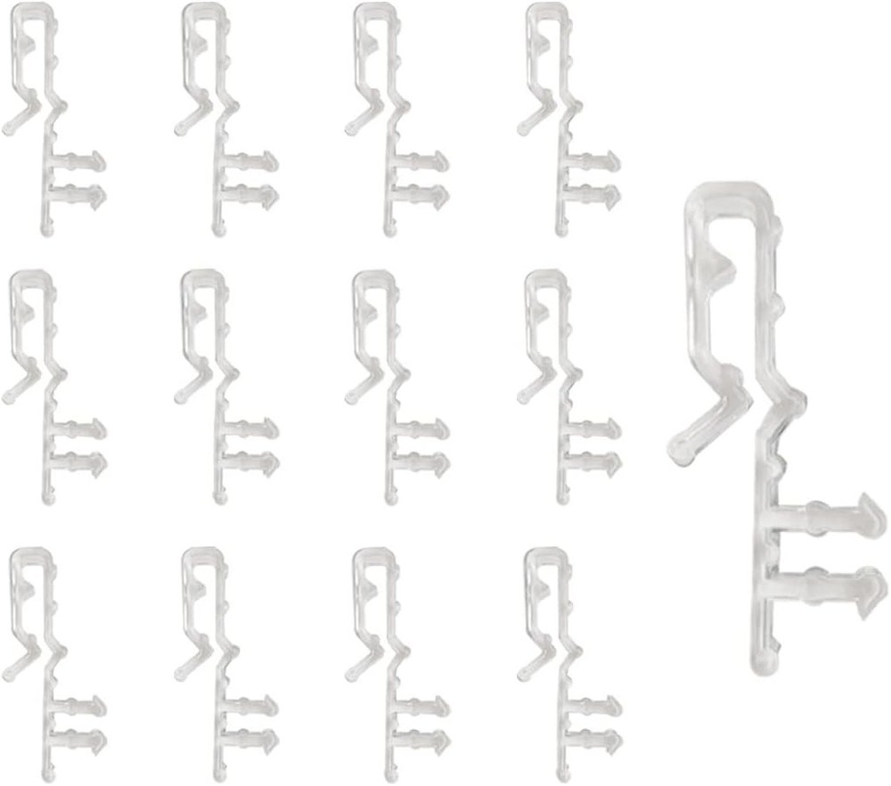 Hidden valance clips for mounting window blinds.