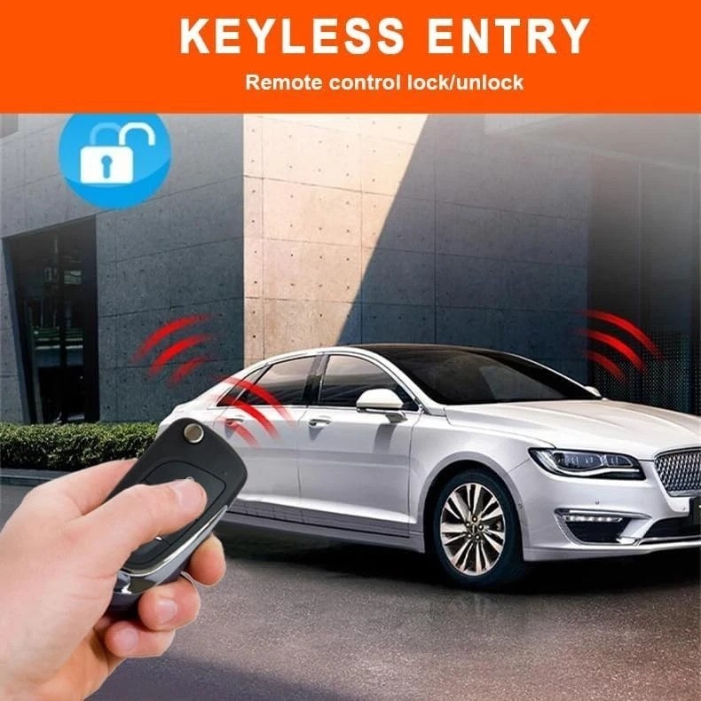 Complete Car Security System: Remote Start, Push to Start, Alarm Features