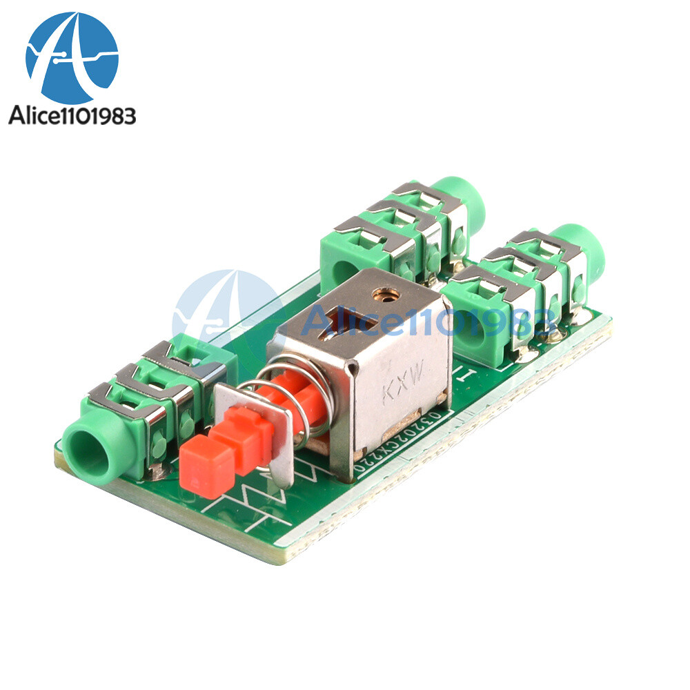 Audio Switching Board 3.5mm audio input A / B Group input Switch Select output