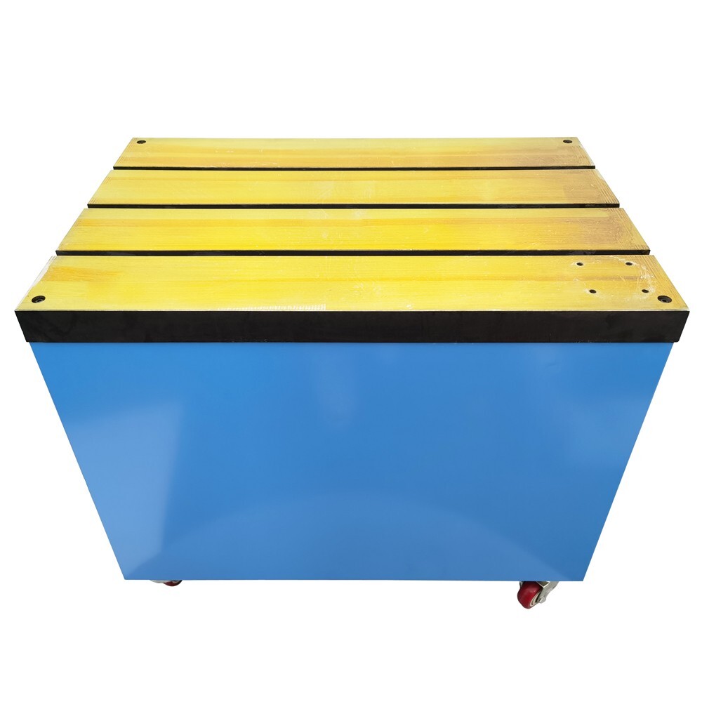 Tapping Machine Worktable Removable T-slot Table Fixed Base Storage Drawers