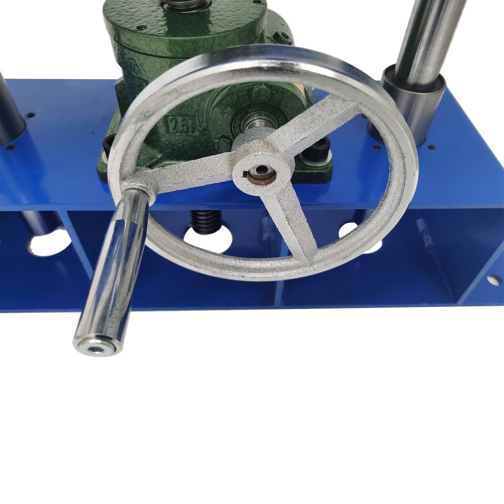 2-Pcs 1100Lbs Capacity Manual Roller Accurate Rolling Support Frame for Welding