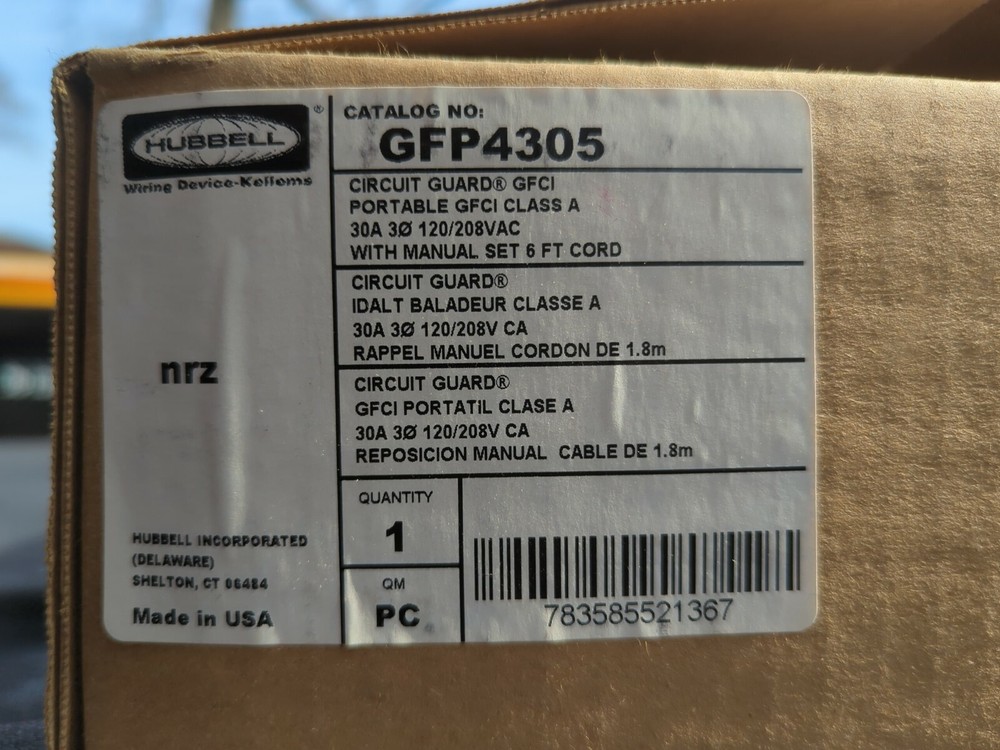 HUBBELL GFP4305
