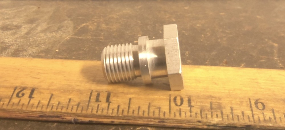 General Dynamics - Aluminum Boresighting Stud - P/N: 12E072-7 (NOS)
