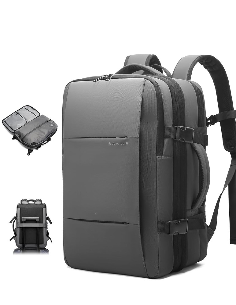 Backpack with Anti-Theft Vacuum Compression Travel Backpack,Expandable Backpa...