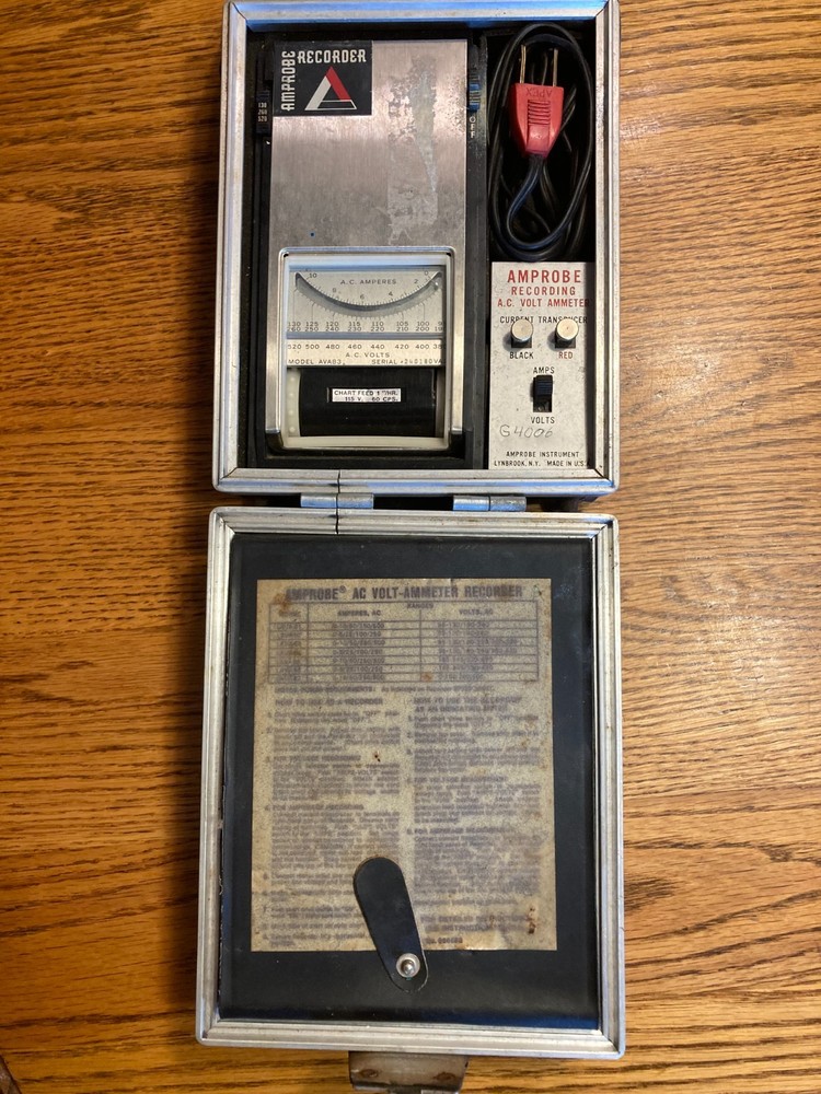Amprobe AC Volt Ammeter Recorder