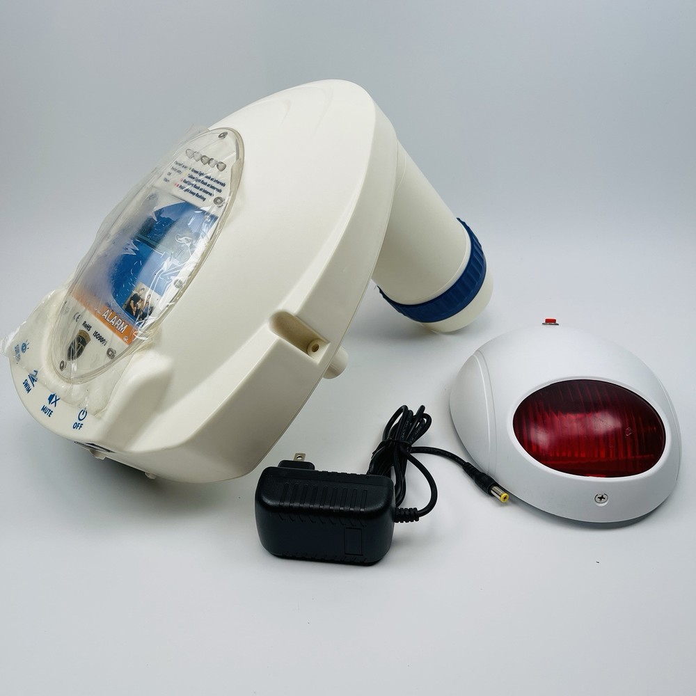 Safety Technology Pool Alarm System Wireless Range 400ft Sound Alarm