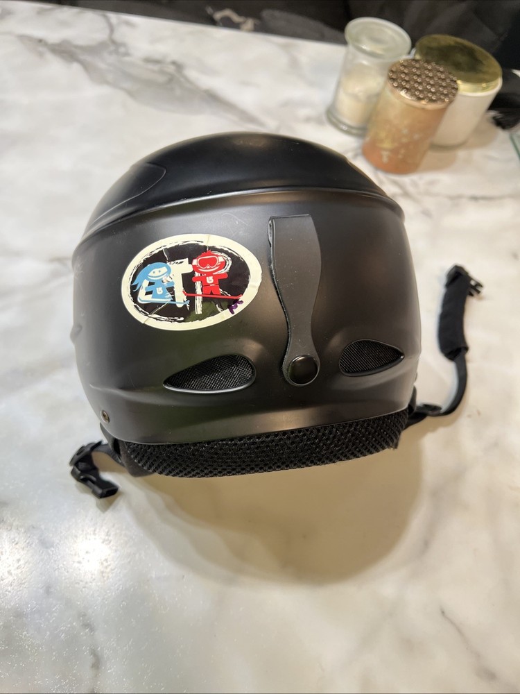 Demon Multi Sport Protection Black Phantom Audio Helmet Size Medium