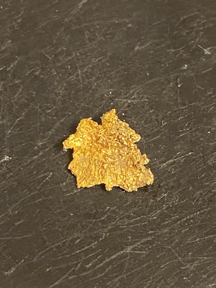 Natural Gold Nugget, .2 Grams