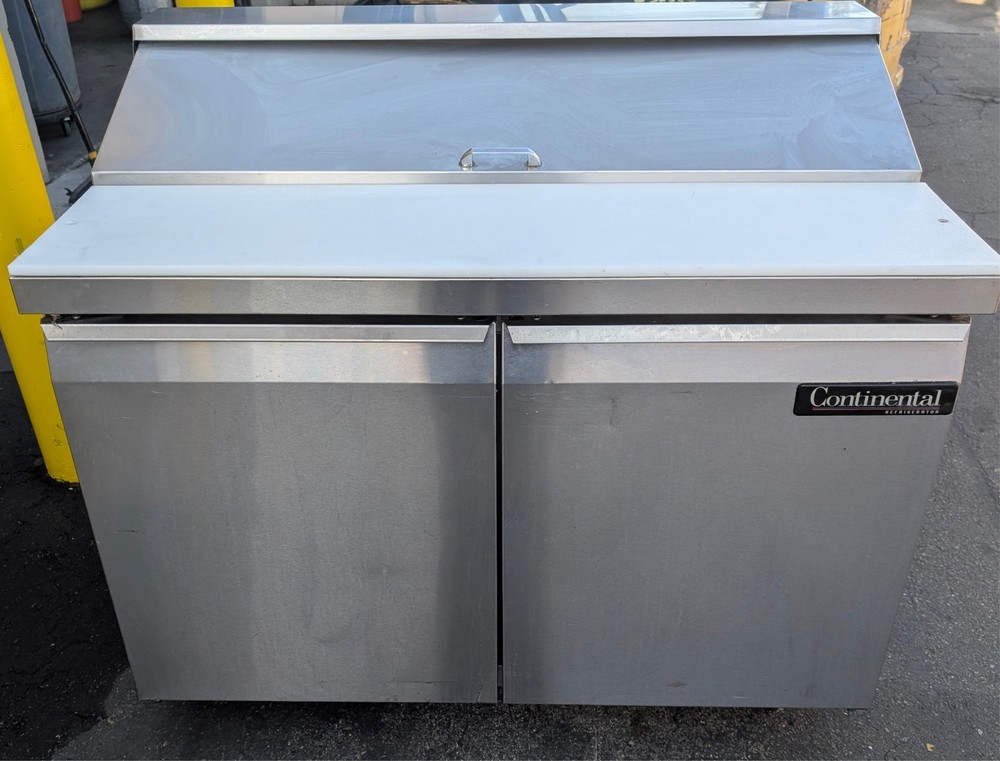 Continental SW48-12 Refrigerated Sandwich Prep Unit 48"