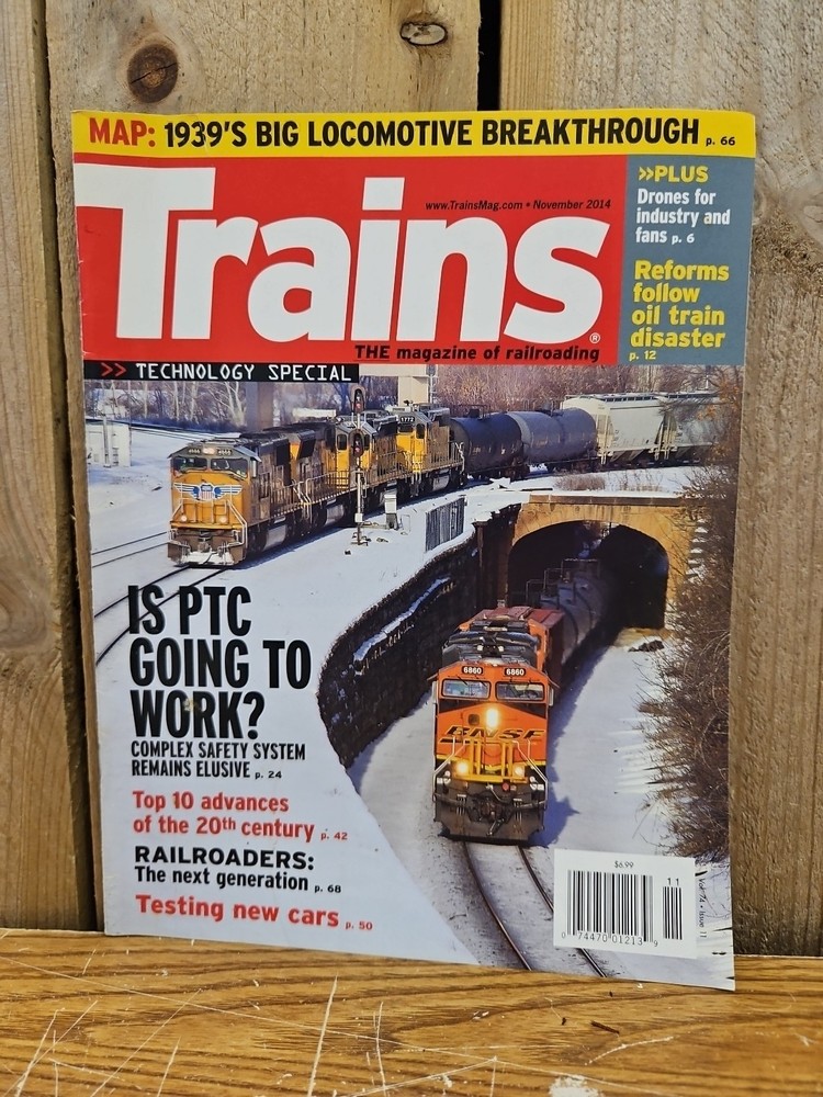 Trains Magazine November 2014 Is PTC going to work?