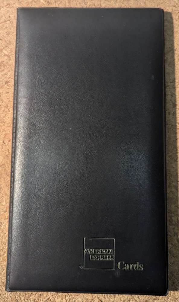 New 2 Double Panel American Express Check Presenters for Restaurants