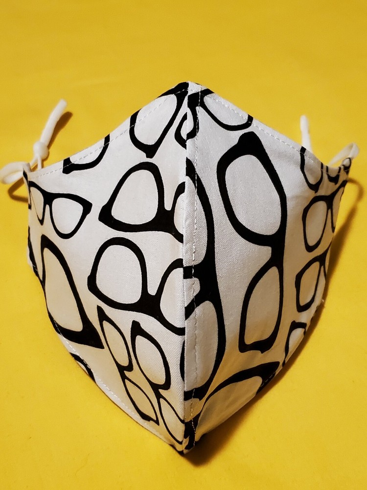 Handmade Glasses Adjustable Face Mask