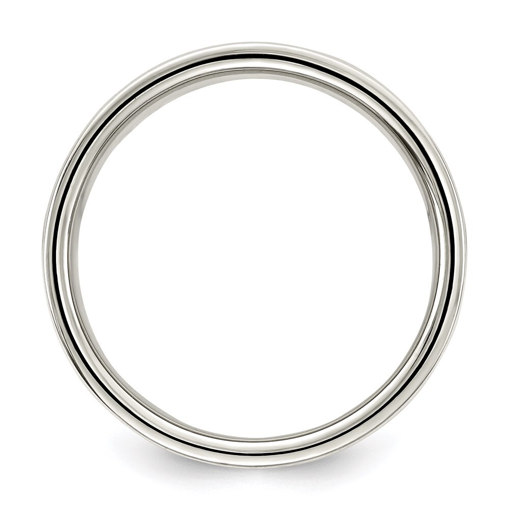 Sterling Silver 9mm Lightweight Flat Size 12 Band Ring