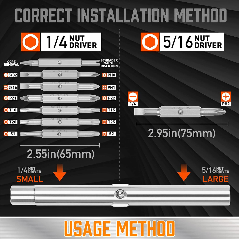 18-In-1 Multi-Bit Screwdriver Set Tool All in One Portable Multi Purpose....