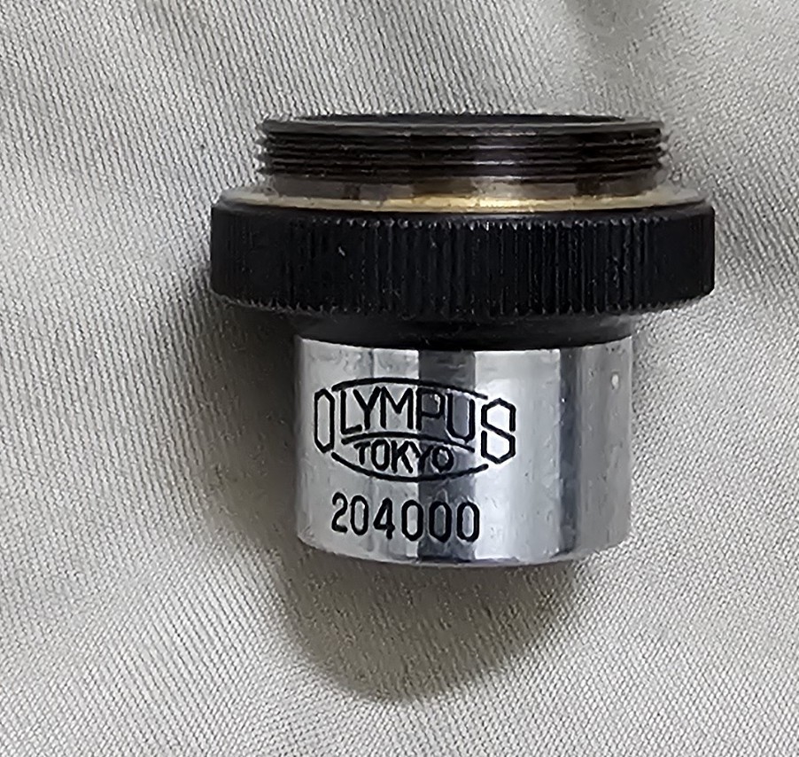 Olympus Microscope Objective 4x 0.1 204000