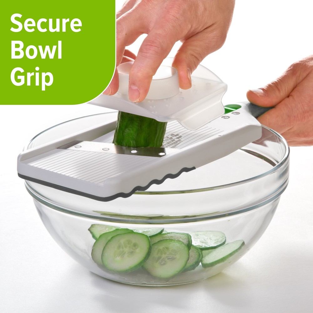 PrepSolutions Adjustable Mandolin Slicer with Sharp Stainless Steel Blade