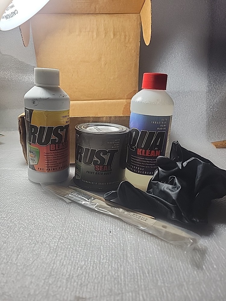 KBS COATING RUST STOPS HERE KBS SAMPLER KIT 50002 - Gloss BLACK - NEW