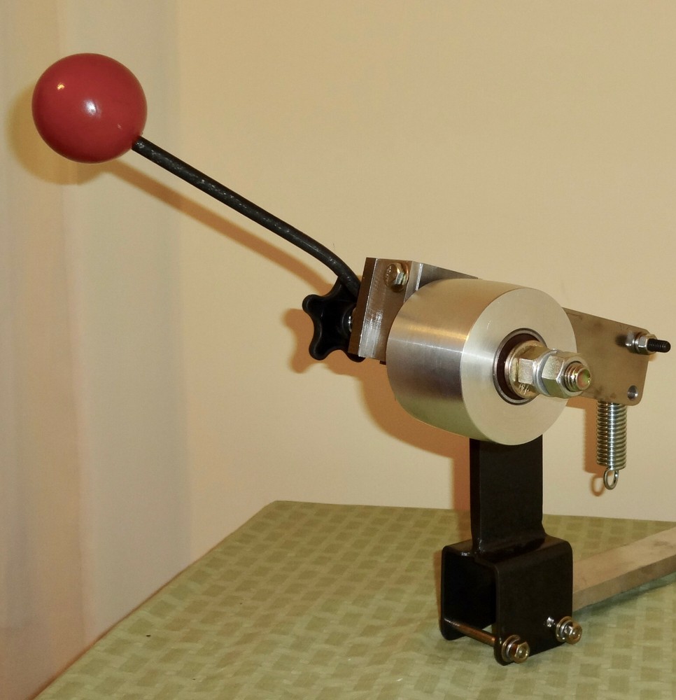 Belt Sander Idle and Tracking Wheel Assembly. [Updated Design]