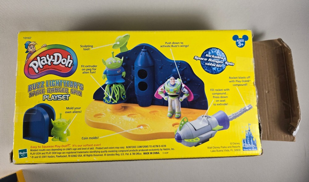 Buzz Lightyear Space Ranger Spin Play‑Doh Playset – Missing Rocket – Disney