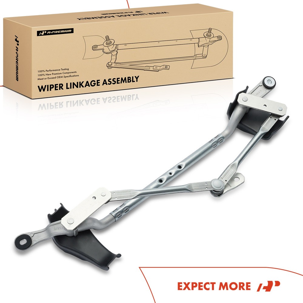 A-Premium Front Side Windshield Wiper Linkage with Hardware for Mazda 3 14-18
