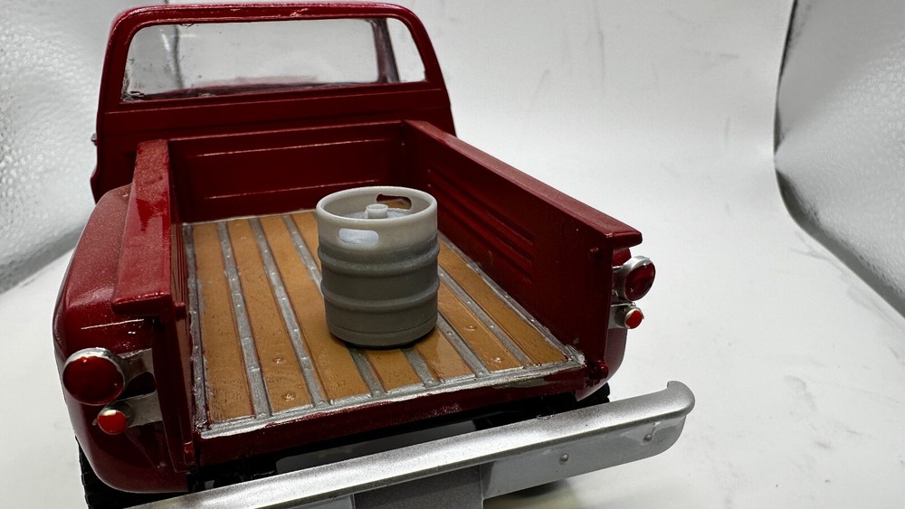 2. 1/25 scale beer kegs