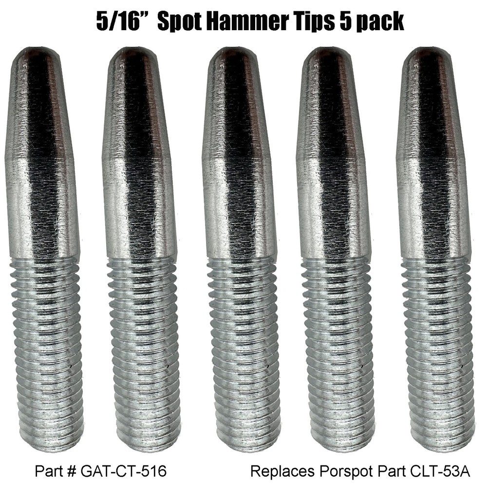 Spot Hammer Contact tip - works with Prospot Dent Puller - 5/16 Threads