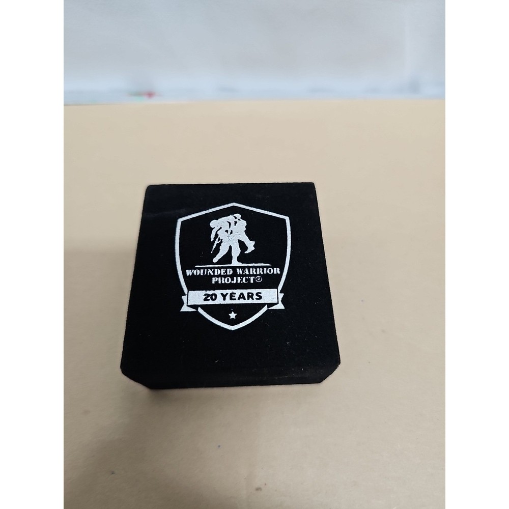 Wounded Warrior Project 20 Year Anniversary Commemorative Coin Boxed