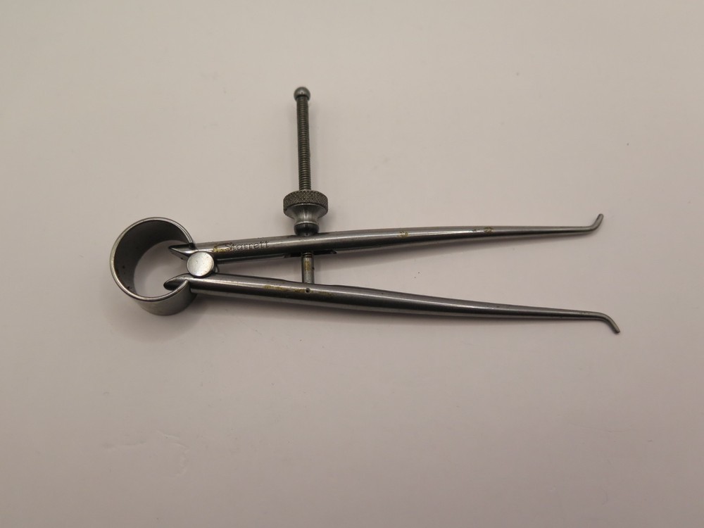 Starrett 4" Inside Caliper, Round Legs, Pre-Owned