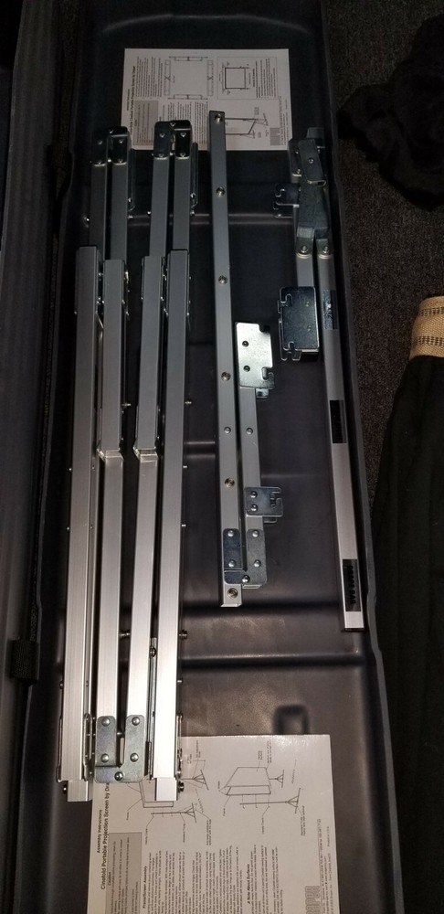 DRAPER CINEFOLD 9’x12' COMPLETE DRESS KIT WITH CASE