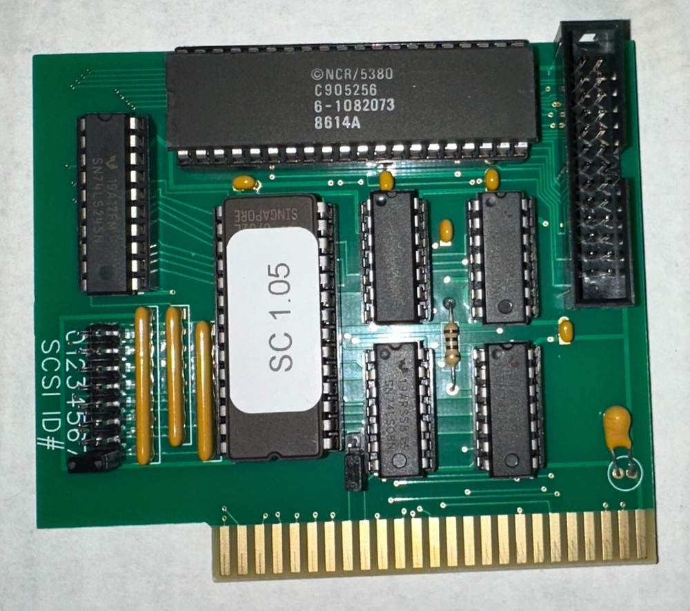 CIRTECH Apple II series SCSI Interface - NEW, works with 4 OS's - Updated!