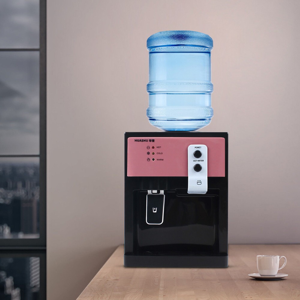 Hot + Cold Water Cooler Dispenser Top Loading 3.5L-18.9L 5 Gallons Home Office