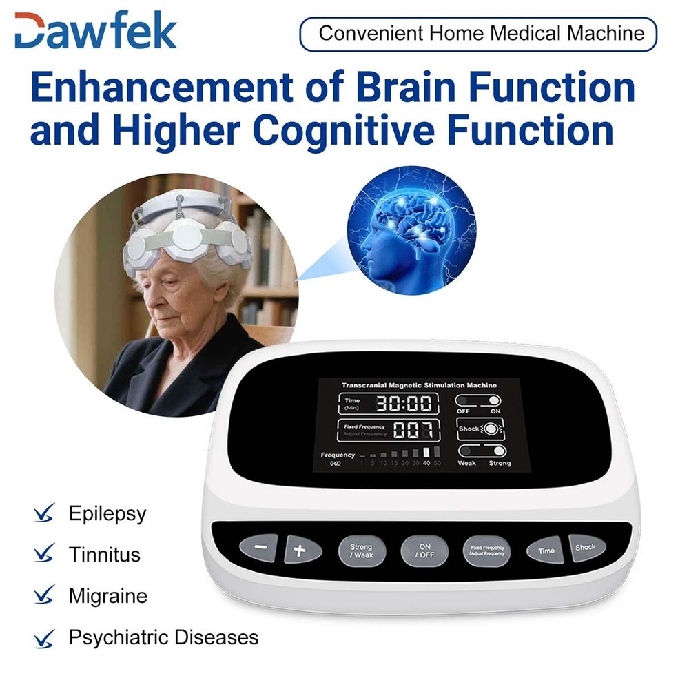 rTMS Stimulation Brain Circulation Improver Enhances Memory & Attention Safe