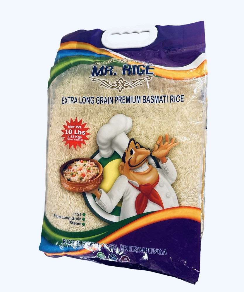 Mr. Rice Extra Long Grain Premium Basmati Rice 10 lbs