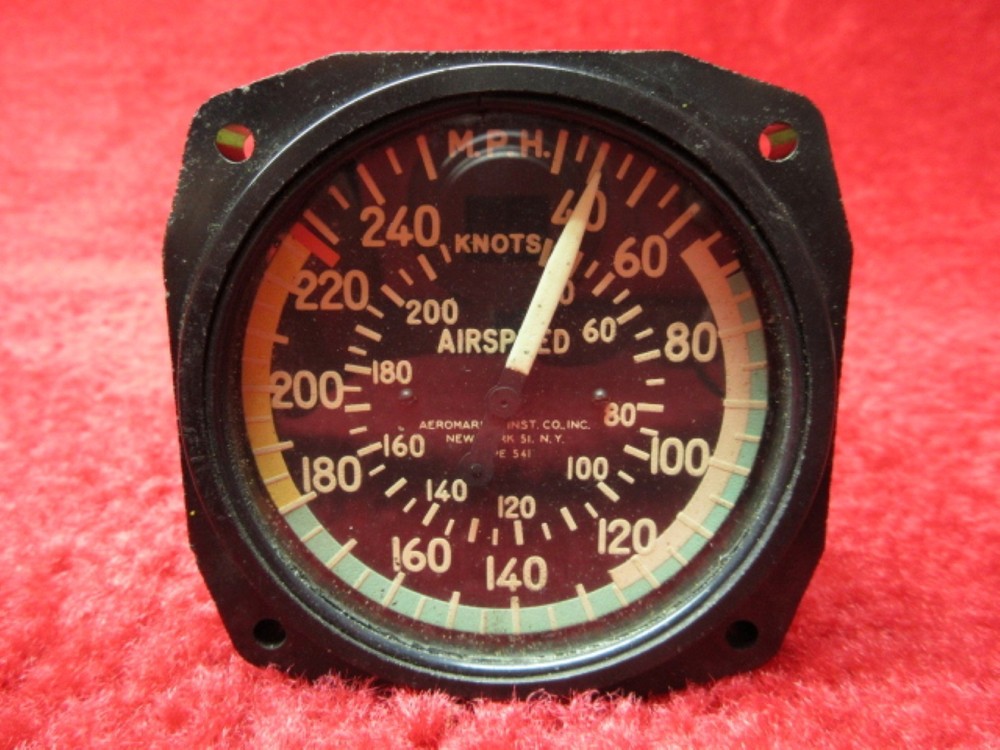 Aeromarine Inst Co TYPE 541 Airspeed Indicator
