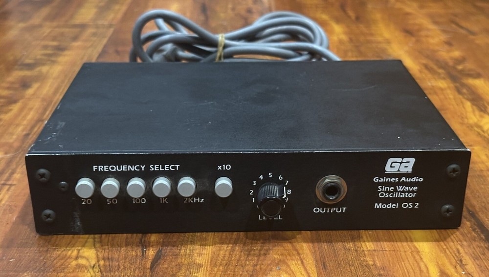 Gaines Audio Model OS2 OS 2 Multi-Frequency Sine Wave Oscillator