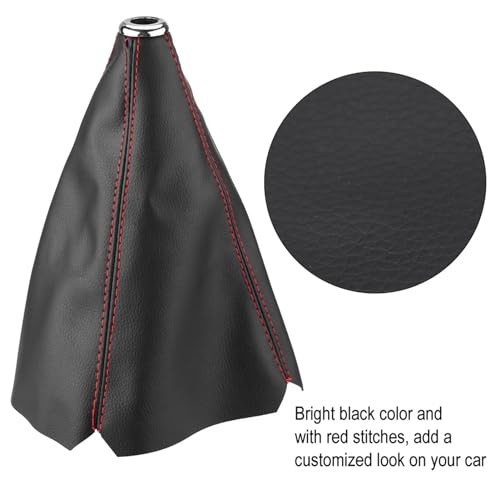 Kodriy Manual Shift Boot Cover, Universal Shift Boots and Knobs Sleeve, Black