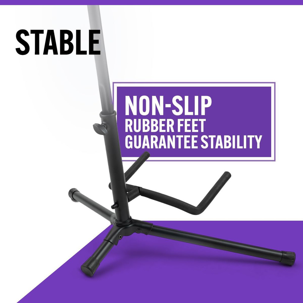 XCG4 Black Tripod Guitar Stand, Single