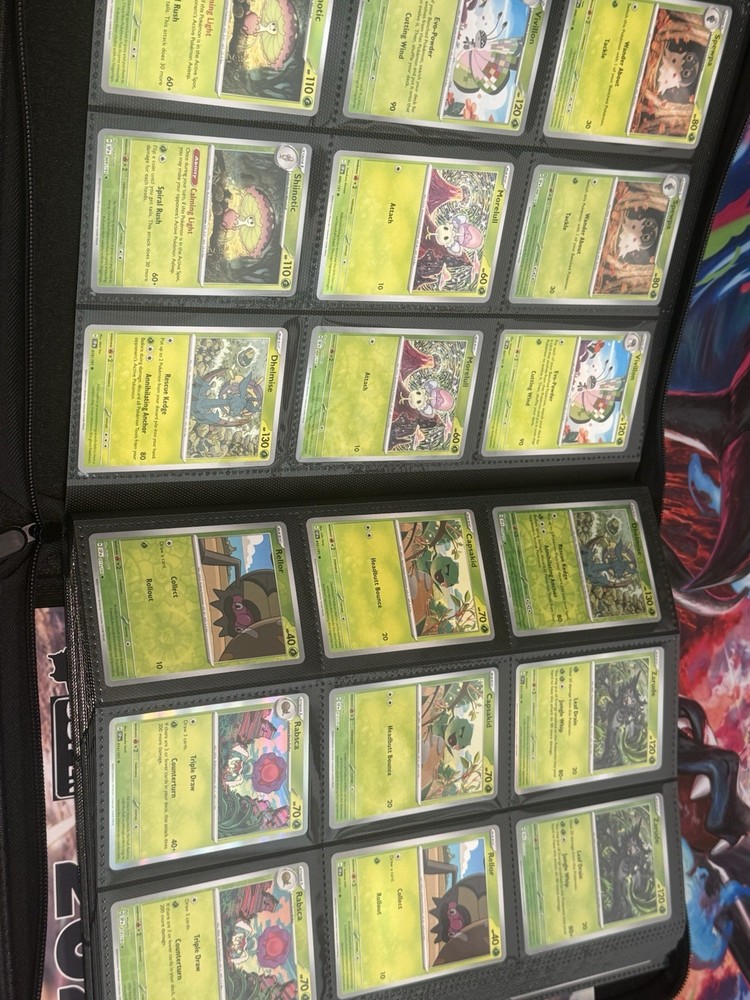 Surging Sparks Master Base Set w/ Reverse Holo 348 Cards W/ Binder!!